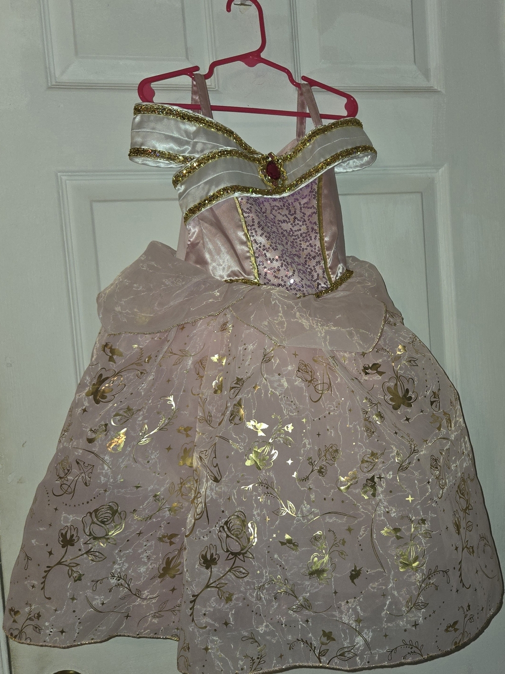 Disney Aurora Halloween Costume For Kids, Sleeping Beauty, SZ 4